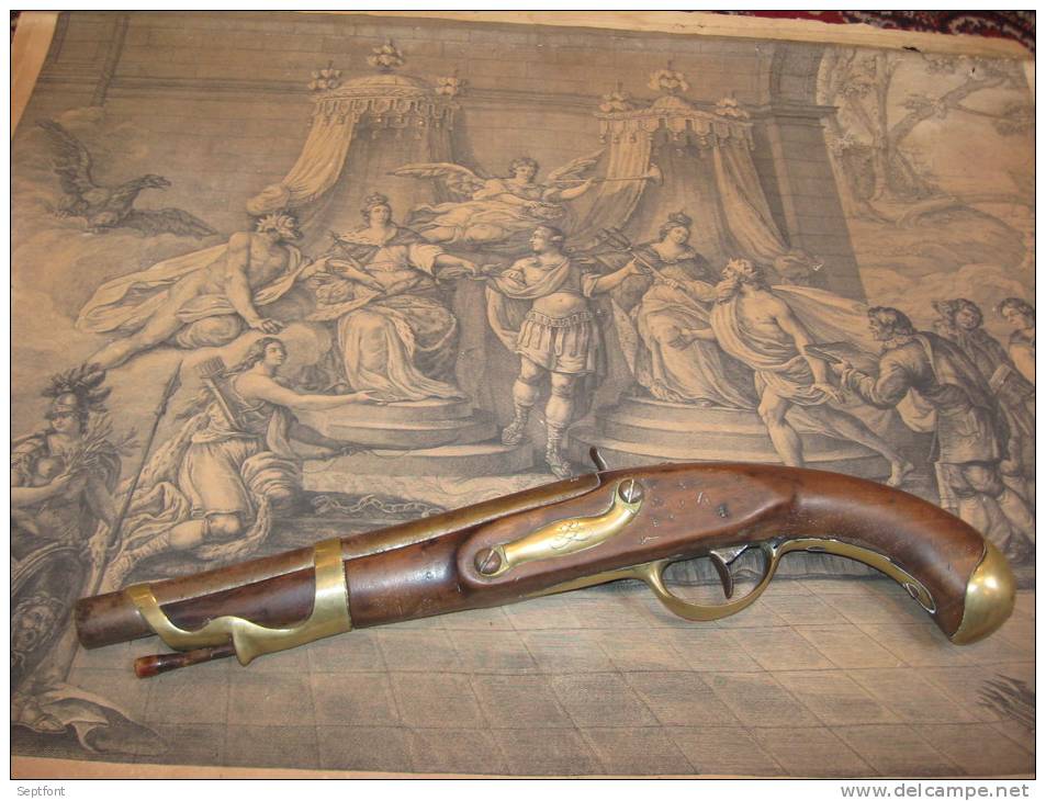 Pistolet De Cavalerie 1775 ( Mod 1763-1766 ). - Armes Neutralisées