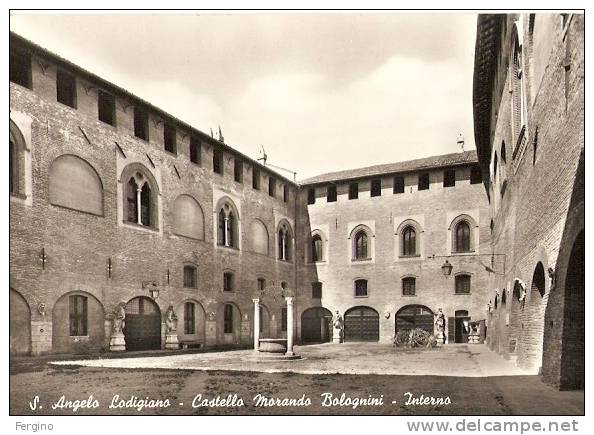 1944/A - S. ANGELO LODIGIANO (LODI) - Castello Morando Bolognini, Interno - Lodi