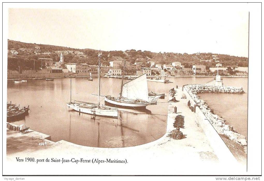 Saint-Jean-Cap-Ferrat, Alpes-Maritimes, Le Port, Vers 1900 - Saint-Jean-Cap-Ferrat