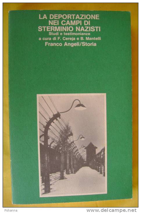 PED/10 LA DEPORTAZIONE NEI CAMPI DI STERMINIO NAZISTI Franco Angeli 1986 - Italiano