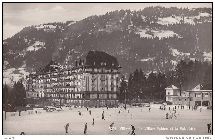 Suisse -  Villars-sur-Ollon - Patinoire - Villars Palace - Hockey Sur Glace Sports - Ollon