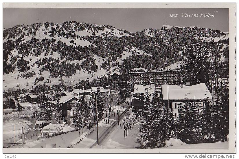 Suisse - Villars Sur Ollon - Panorama Sous La Neige - Ollon