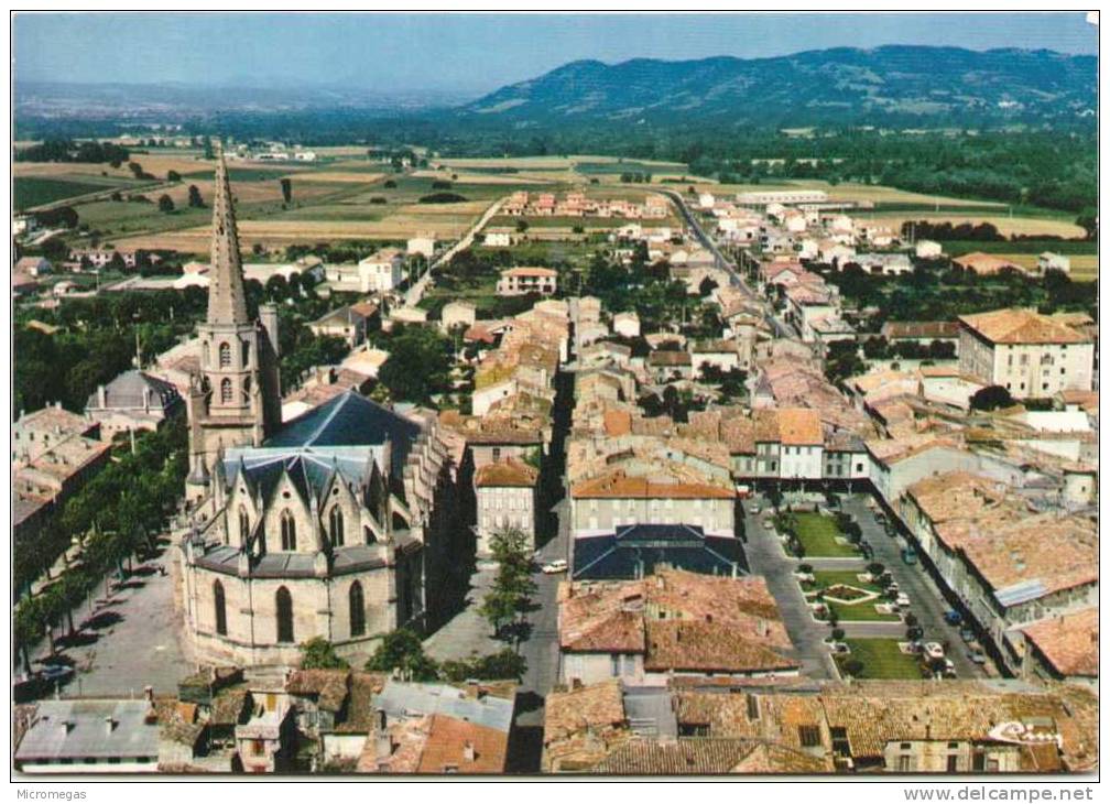 MIREPOIX - Vue Générale Aérienne - Mirepoix