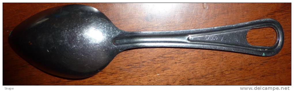 CUCCHIAIO US ARMY POSTBELLICO - US ARMY SPOON POST WW2 - ORIGINAL MARKED - Altri & Non Classificati