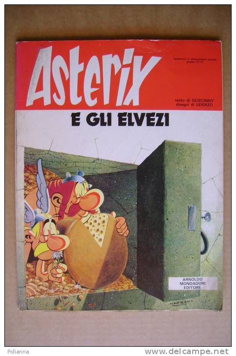 PED/31 I Fumetti Mondadori I^ Ed.1980 ASTERIX E GLI ELVEZI - Goscinny - Disegni Uderzo - Umoristici