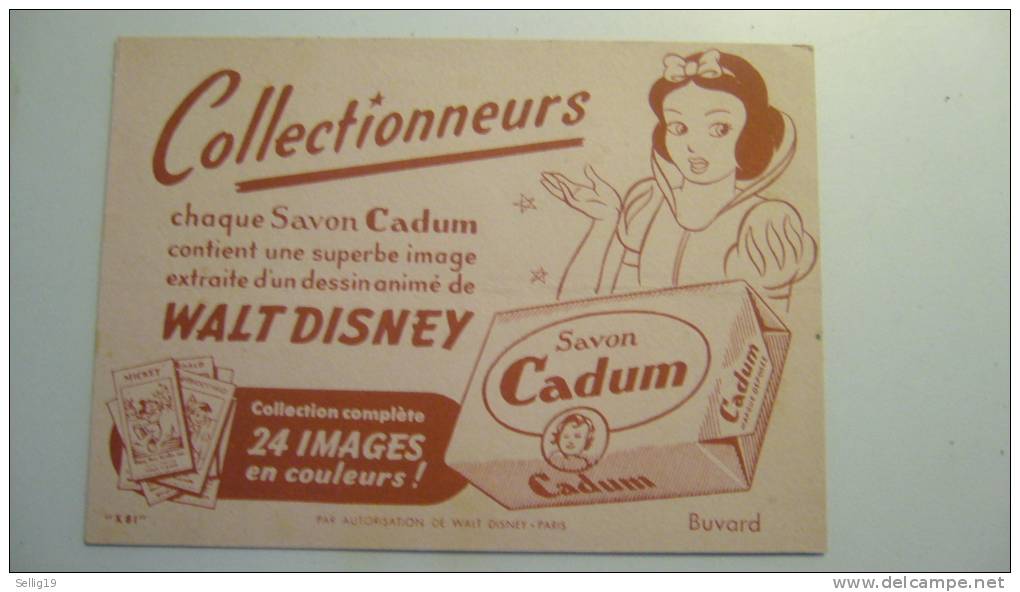 Cadum - Walt Disney - Produits Ménagers