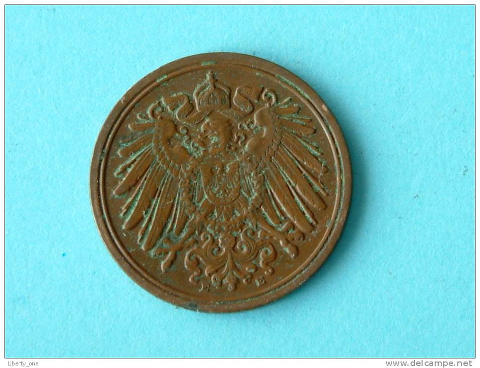 1912 E - 1 PFENNIG / KM 10 ( Uncleaned / For Grade , Please See Photo ) ! - 1 Pfennig