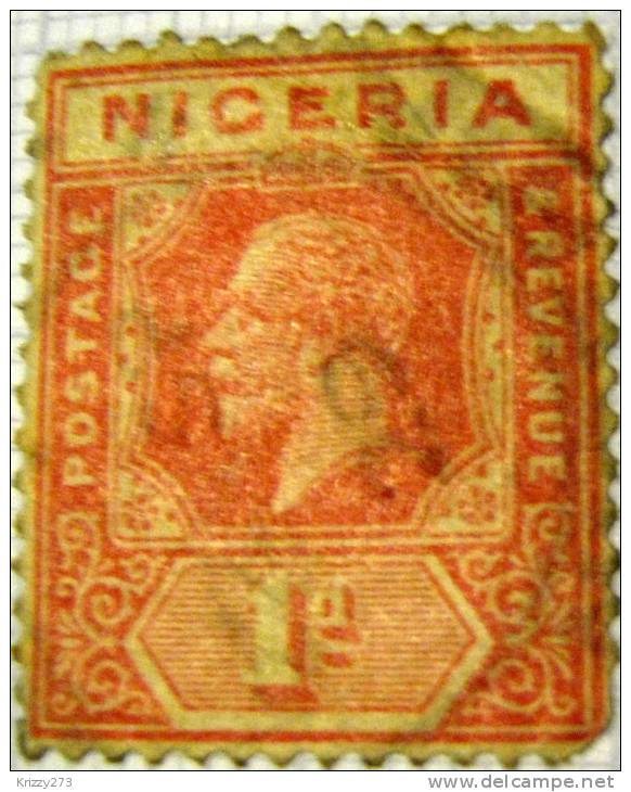 Nigeria 1914 King George V 1d - Used - Nigeria (...-1960)