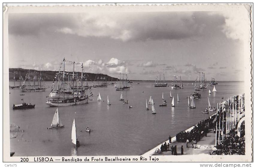 Portugal - Lisboa - Fêtes Nautiques Bâteaux - Voiliers 3 Mâts - Lisboa