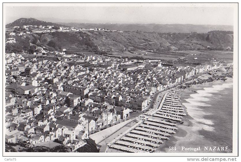 Portugal - Nazaré -  Panorama Aérien - Leiria