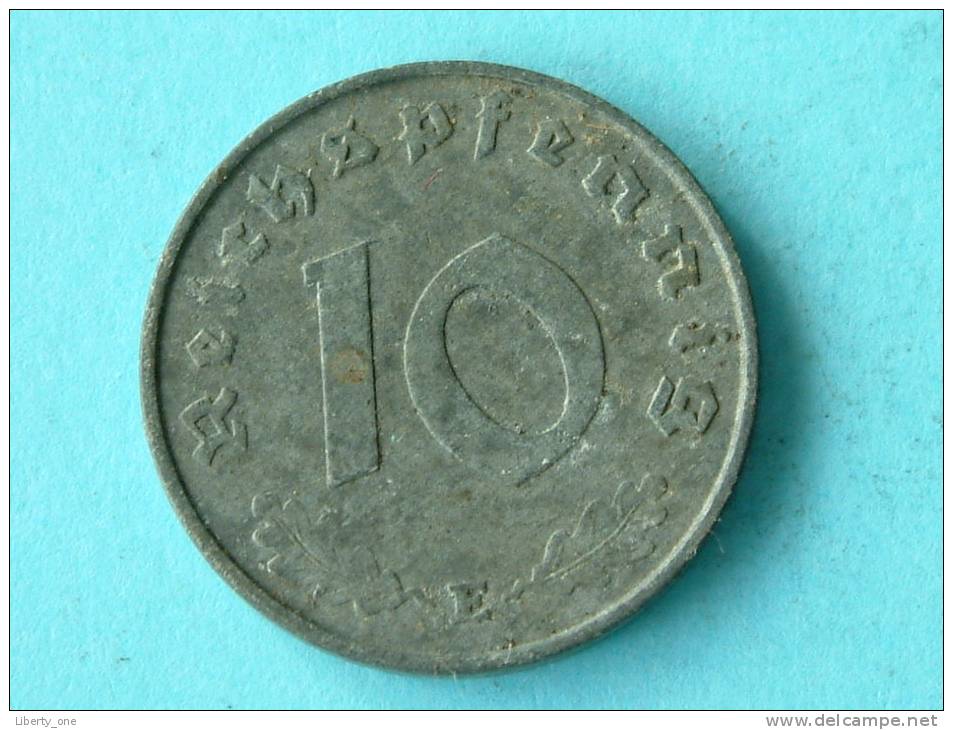 1942 E - 10 REICHSPFENNIG / KM 101 ( Uncleaned / For Grade , Please See Photo ) ! - 10 Reichspfennig