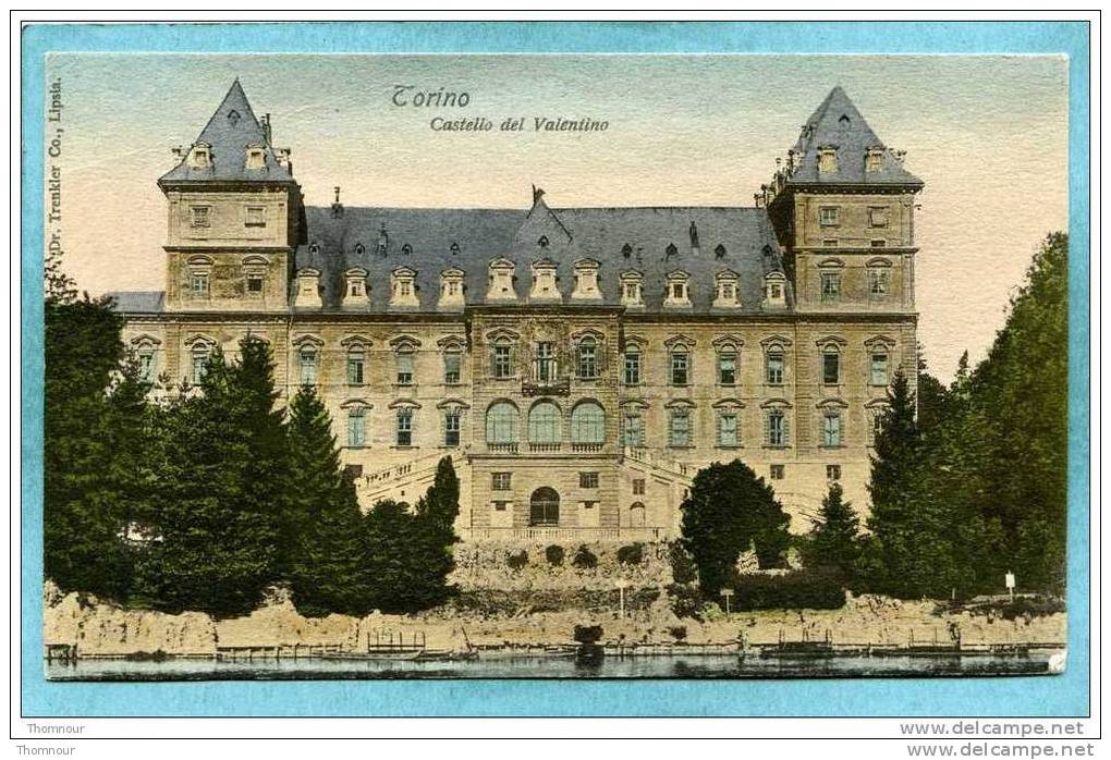 TORINO  -  Castello  Del  Valentino -  BELLE CARTE PRECURSEUR  - - Castello Del Valentino