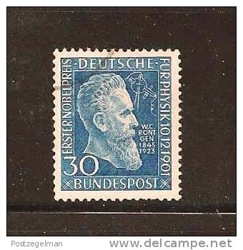 GERMANY 1951 Used Stamp(s) Wilhelm Roentgen Nr. 147 - Used Stamps