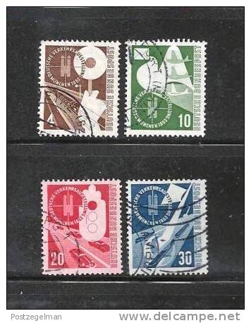 GERMANY 1953 Used Stamp(s) Transport Exposition  Nr. 167-170 - Used Stamps