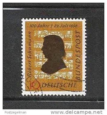 GERMANY 1956 Used Stamp(s) R. Schumann Nr. 234 - Used Stamps