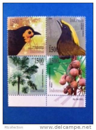 Indonesia 2006 - Birds Animals Plants In Papua / Bird Plant Flora Fauna Animal Stamps MNH - Other & Unclassified