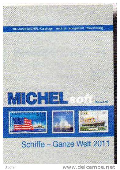 Schiffe Ganze Welt MlCHEL A-Z Neu 50€ Boote Schiff-Motive 2011 Im Register CD 29.000 Stamps Topics Ship Of All The World - Duikboten