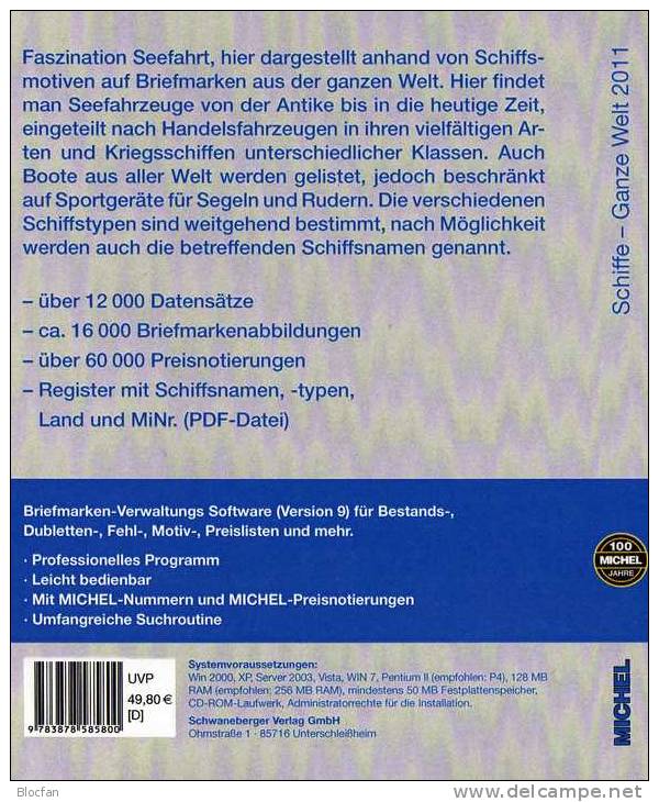 Schiffe Ganze Welt MlCHEL A-Z Neu 50€ Boote Schiff-Motive 2011 Im Register CD 29.000 Stamps Topics Ship Of All The World - Submarines