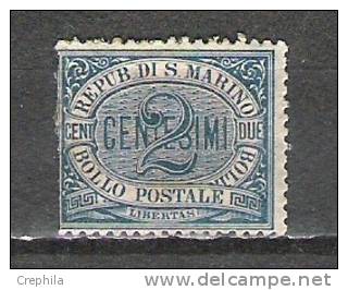Saint-Marin - 1892-4 - Y&T 12 - Neuf Sans Gomme - Usados