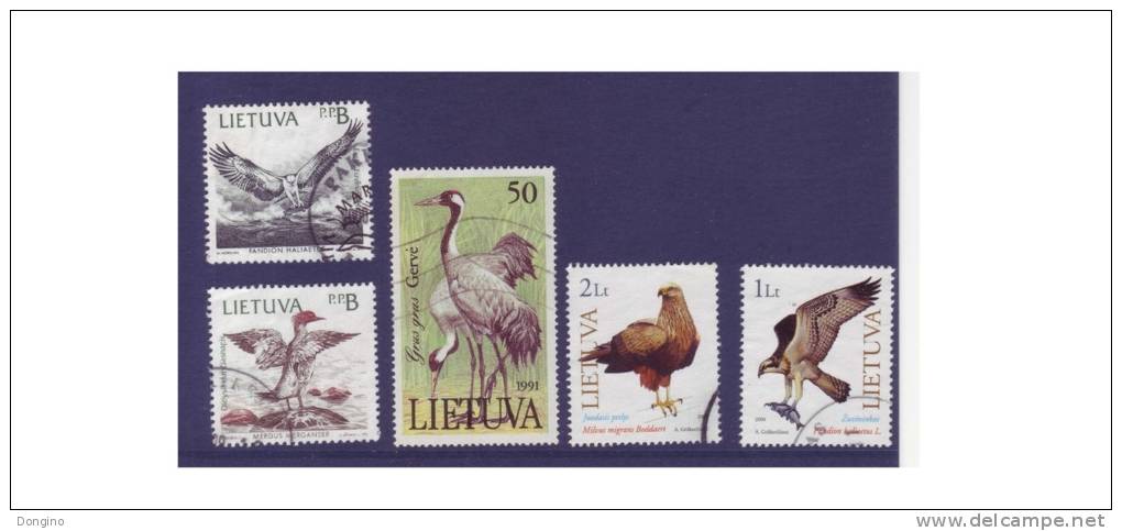 G219. Lietuva / Lituania / Birds / Aves / Oiseaux - Collections, Lots & Séries