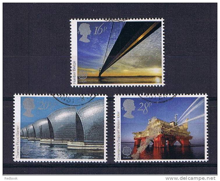 RB 773 - GB 1983 British Technology - Fine Used Set Of Stamps -  Retail &pound;1.10 - Europa Theme - Sin Clasificación