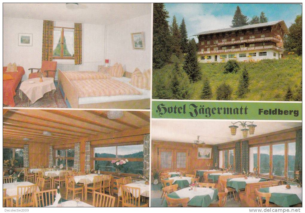 B35471 Hotel Jagermatt Feldburg Hochschwarzwald Not  Used Perfect Shape - Hochschwarzwald