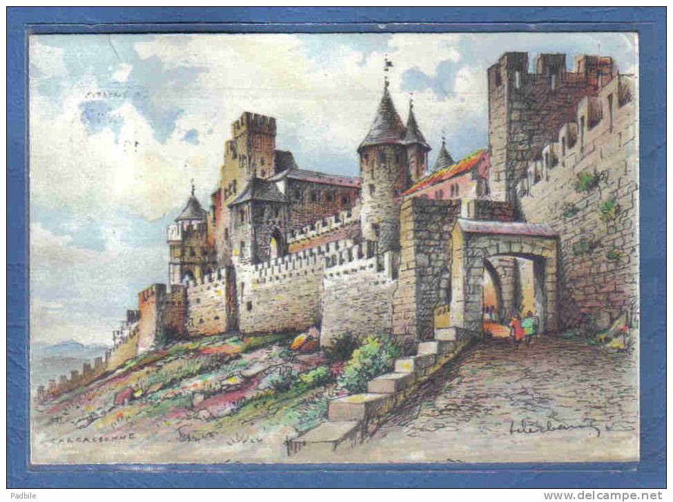 Carte Postale Carcassonne  Barré & Dayez  N° 2082 B     Trés Beau Plan - Otros & Sin Clasificación