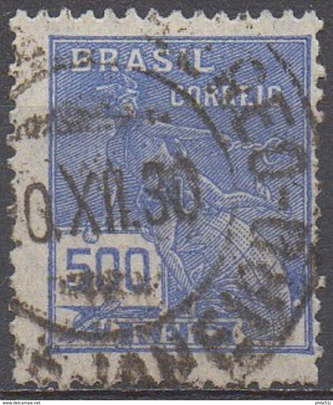 BRESIL  N°205a-B__OBL  VOIR  SCAN - Usati