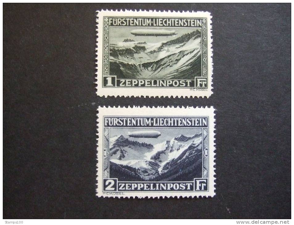 LIECHTENSTEIN  1931   MICHEL  114/15   MNH **  (SEE PHOTO´S)  (Q18-nvt) - Ongebruikt