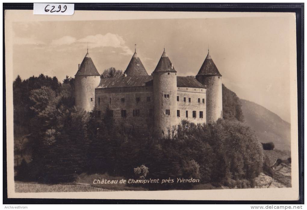 Château De Champvent, Près D'Yverdon (6299) - Champvent 