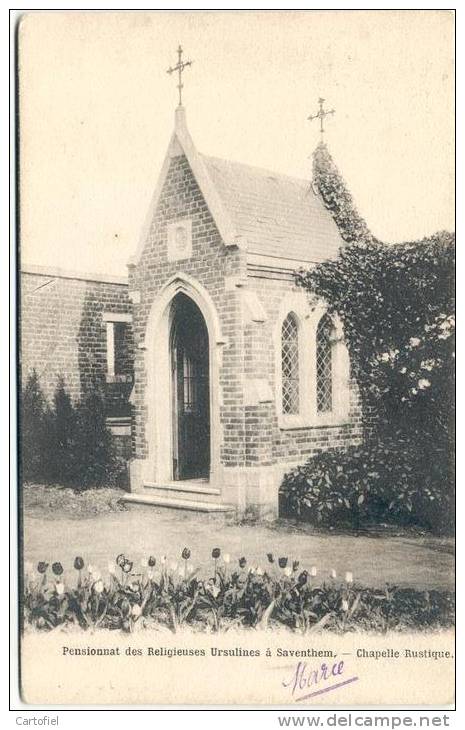 ZAVENTEM-PENSIONNAT DES RELIGIEUSES URSULINES-CHAPELLE RUSTIQUE - Zaventem