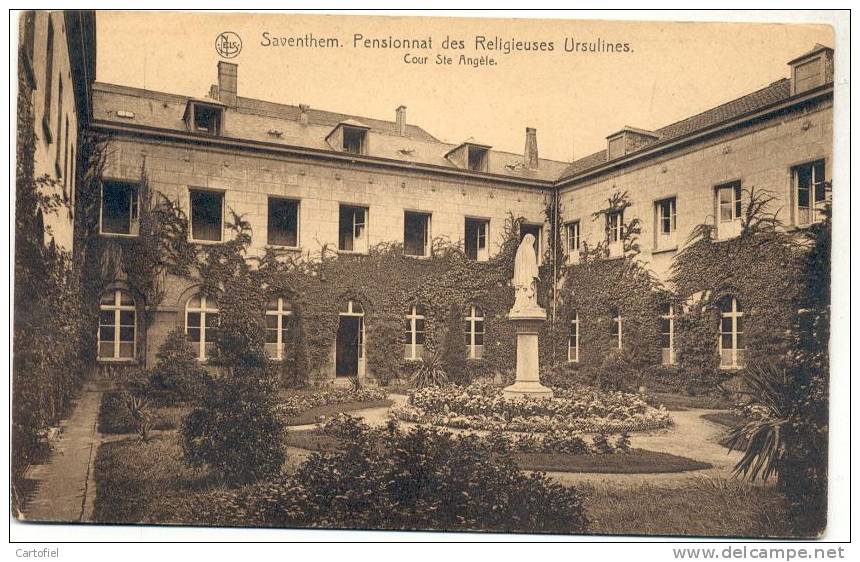 ZAVENTEM-PENSIONNAT DES RELIGIEUSES URSULINES-COUR STE ANGELE-2 SCANS - Zaventem