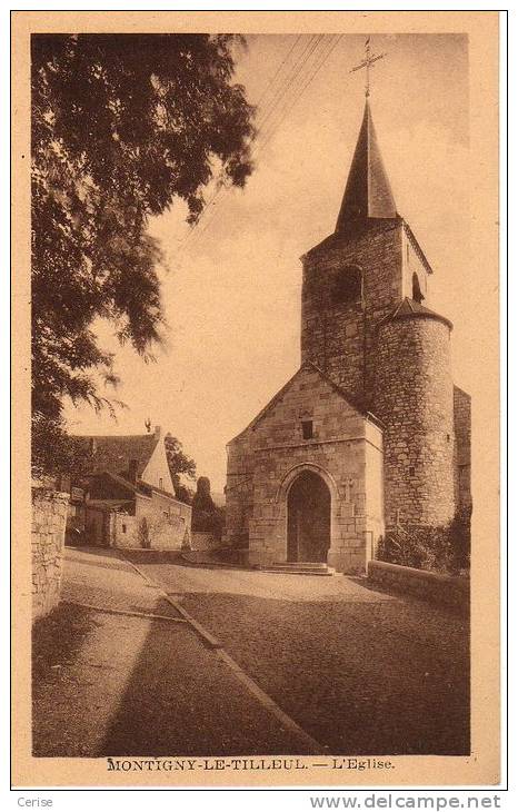 Montigny-le-Tilleul: L'Eglise - Montigny-le-Tilleul