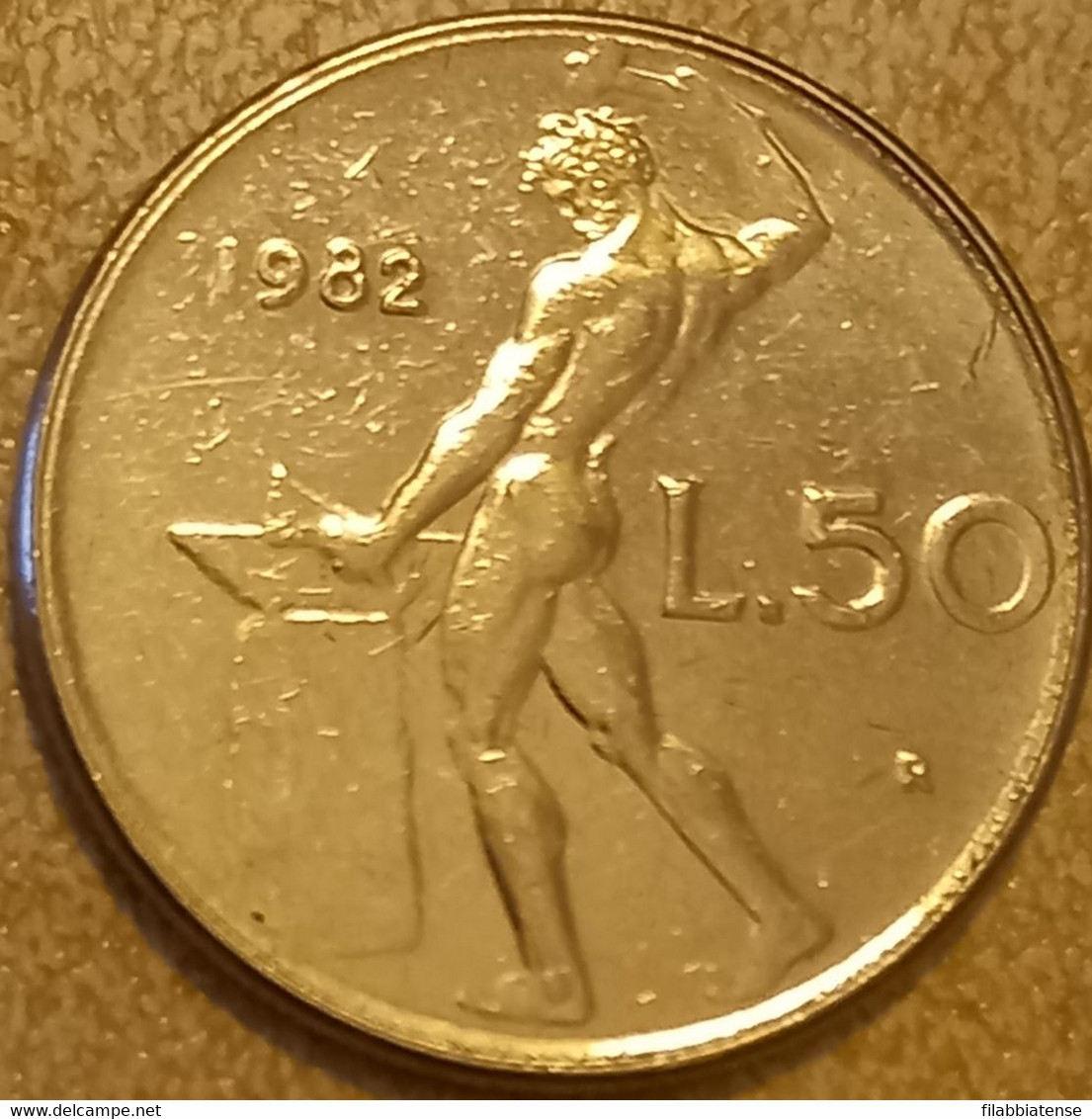 1982 - Italia 50 Lire     ----- - 50 Lire