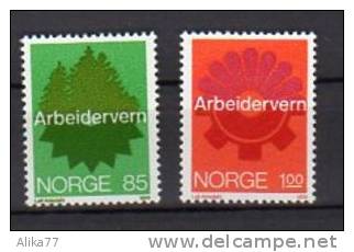 NORVEGE       Neuf **      Y. Et T.  N° 641 / 642      Cote: 4,00 Euros - Unused Stamps