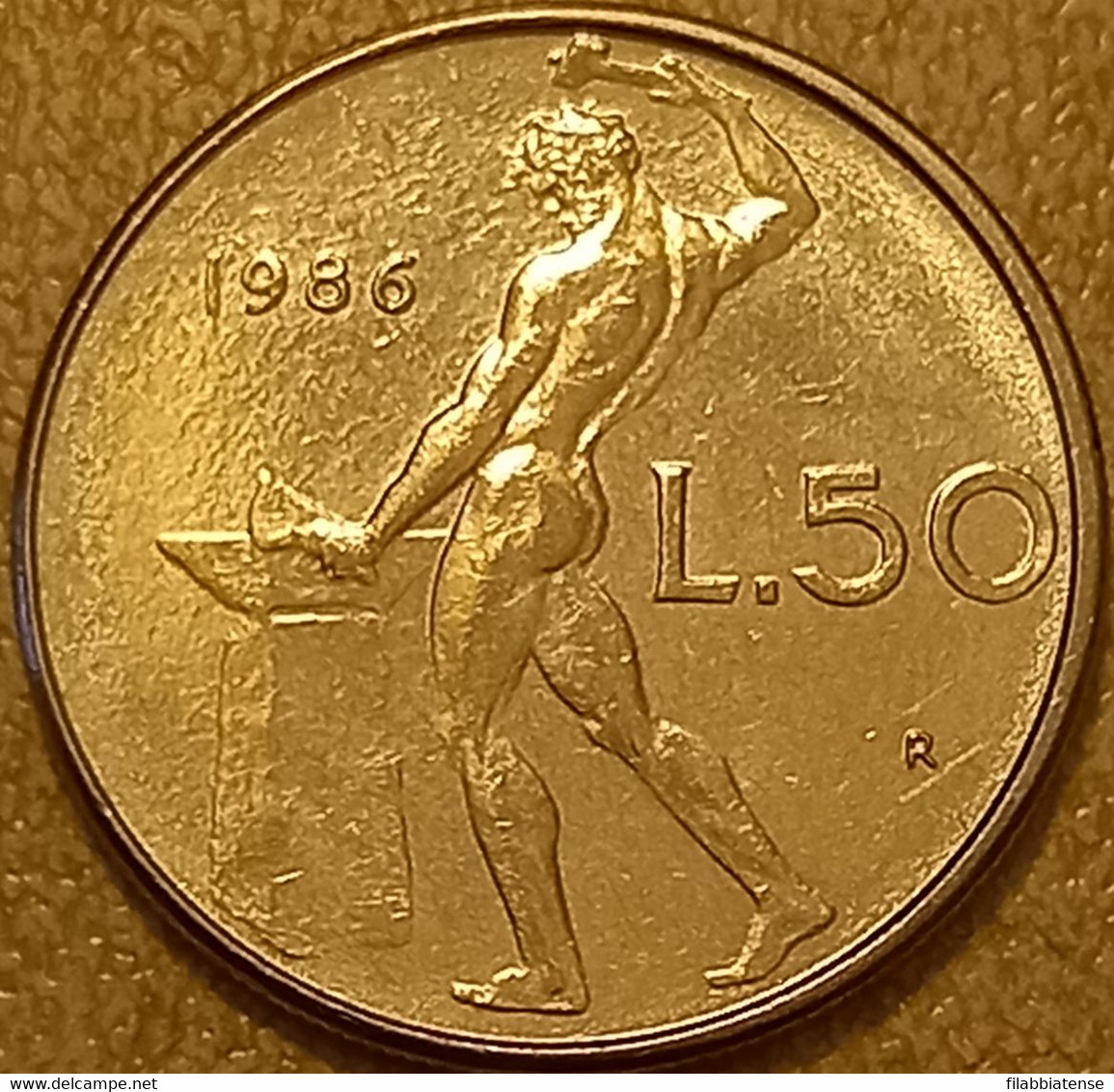 1986 - Italia 50 Lire     ----- - 50 Lire