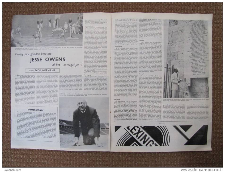 BE.- Tijdschrift. Wereld-Kroniek van 21-8-1965. Sue Lloyd, Jesse Owens, Caryl Chessman, A. Kostal, A. Watson. 13 scans