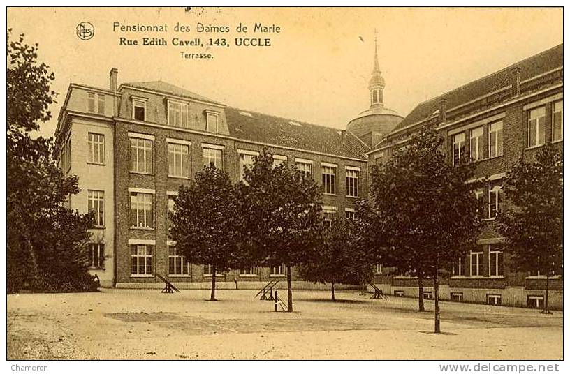 UCCLE - Pensionnat Des Dames De Marie. Rue Edith Cavell. La Terrasse. TBE - Uccle - Ukkel