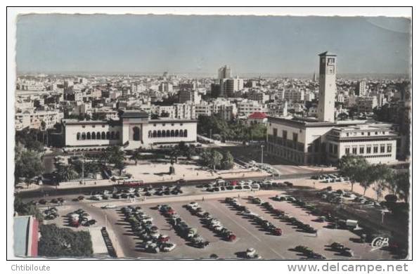 AFRIQUE  L 11    /  MAROC  " CASABLANCA     /  VUE GENERALE    "  CPSM  9X14 - Casablanca