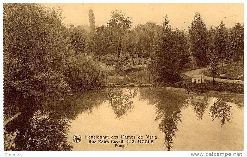 UCCLE - Pensionnat Des Dames De Marie. Rue Edith Cavell. L'Etang. BE - Uccle - Ukkel