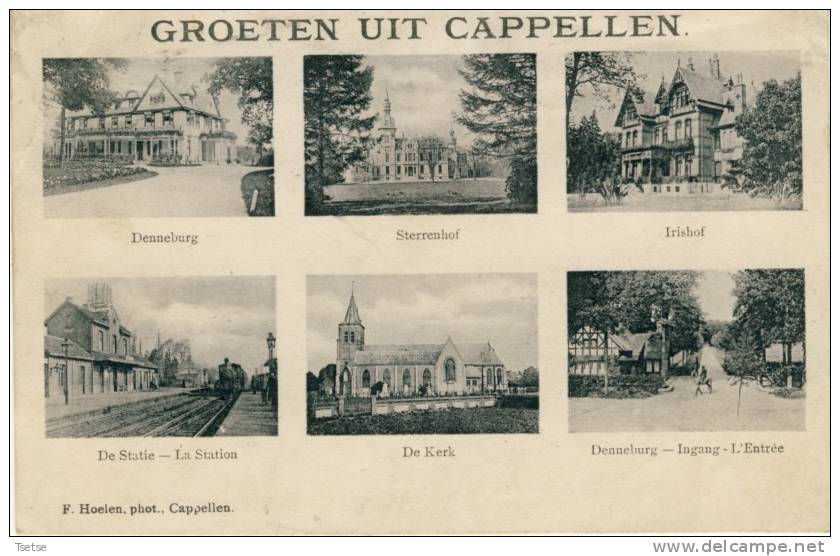 Kapellen- Groeten Uit ... - Kaart Multiviews -191? ( Verso Zien ) - Kapellen