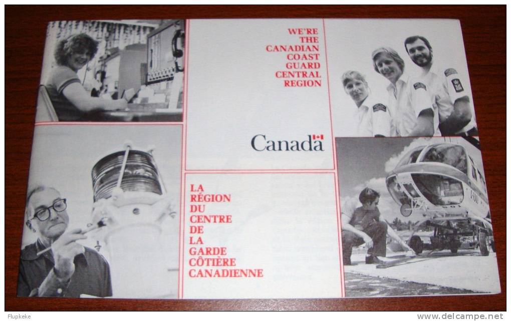 The Canadian Coast Guard La Garde Côtière Canadienne Lot D´informations Diverses Années 1980 - Transportation