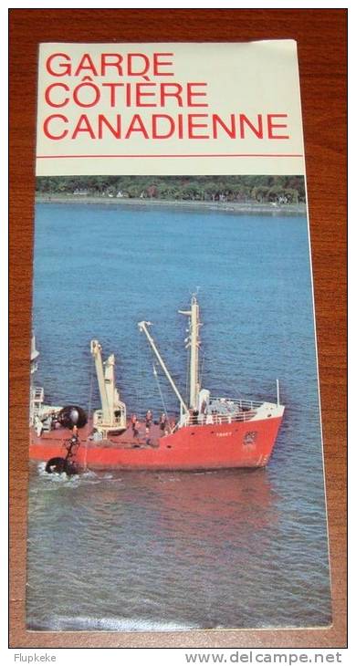 The Canadian Coast Guard La Garde Côtière Canadienne Lot d´informations diverses années 1980