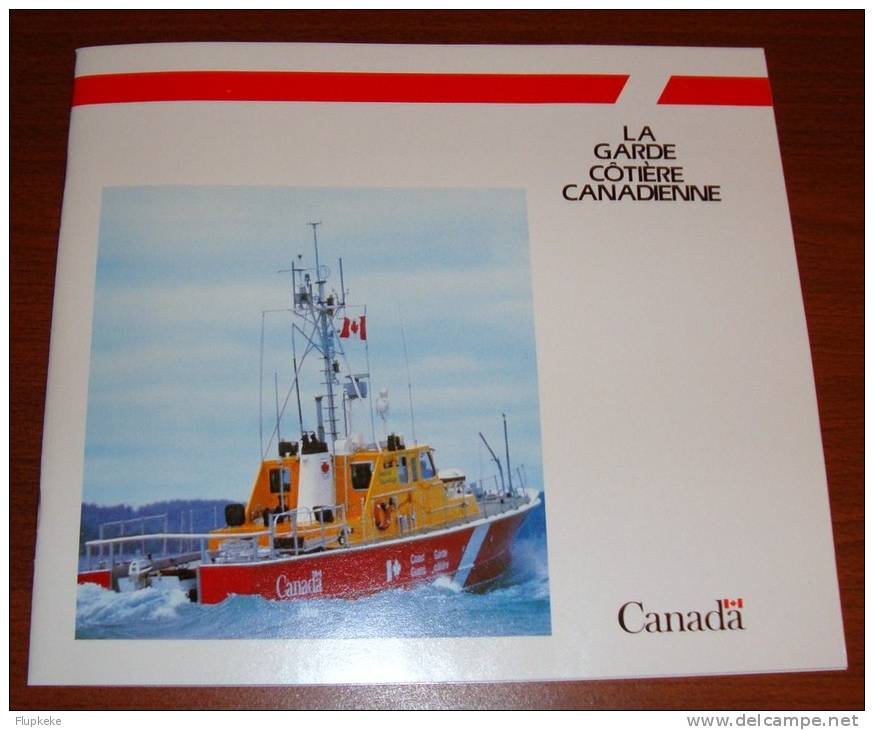 The Canadian Coast Guard La Garde Côtière Canadienne Lot d´informations diverses années 1980