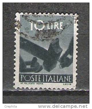 Italie - 1945 - Y&T 496 - Oblit. - Oblitérés