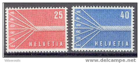 Svizzera - Serie Completa Nuova: Europa CEPT 1957 - 1957