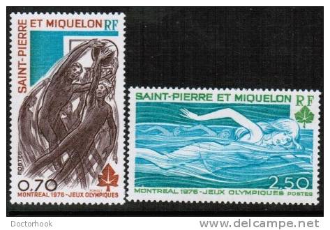 ST.PIERRE &amp; MIQUELON   Scott # 448-9**  VF MINT NH - Unused Stamps