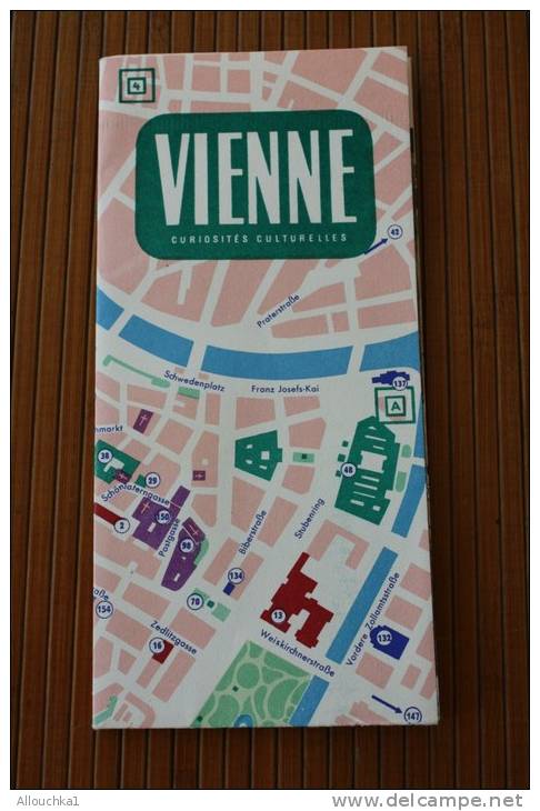 AUTRICHE AUSTRIA OSTERREICH GUIDE TOURISTIQUE AUTRICHIEN WIEN VIENNE CURIOSITE CULTURELLES PLAN - Europa