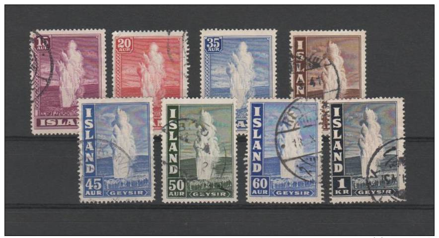 ICELAND...1938-47...used...Cat   Val =45.45 - Other & Unclassified