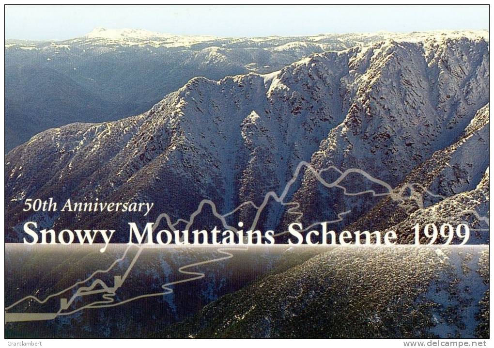 Australia 1999 Snowy Mountains Scheme 50th Ann. Presentation Pack - See 2nd Scan - Presentation Packs